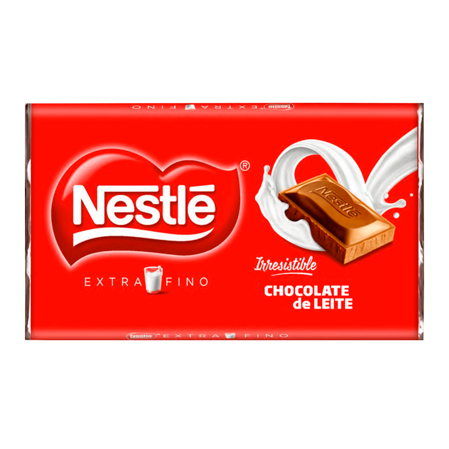 Tablete Nestlé Extrafino Chocolate de Leite 20g